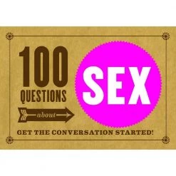 Hachette Book Group Adult Sex Games 100 Questions About Sex Game - Get The Conversation Started