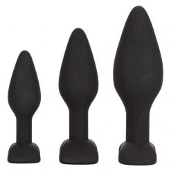 California Exotic Novelties 3 Piece Silicone Anal Exerciser Kit Anal Sex Toys