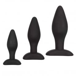 California Exotic Novelties 3 Piece Silicone Anal Exerciser Kit Anal Sex Toys