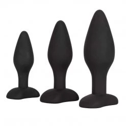 California Exotic Novelties 3 Piece Silicone Anal Exerciser Kit Anal Sex Toys