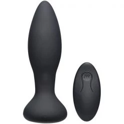 Doc Johnson A-Play Rimmer Rechargeable Silicone Anal Plug With Remote