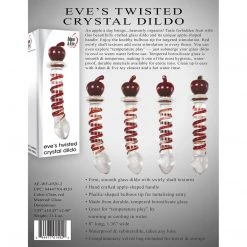 Evolved Novelties INC Dildos Adam & Eve Eve's Twisted Crystal Dildo