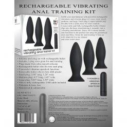 Evolved Novelties INC Adam & Eve Rechargeable Vibrating Anal Training Kit Anal Sex Toys