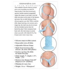 Evolved Novelties INC Adam & Eve Silicone Strap On