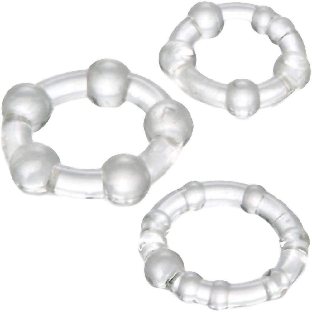 Evolved Novelties INC Adam & Eve Stretchy Cock Ring Set Cock Rings 3 Evolved Novelties INC Adam & Eve Stretchy Cock Ring Set Cock Rings