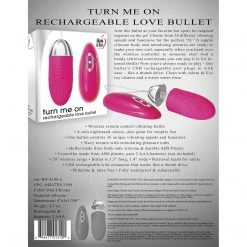 Evolved Novelties INC Adam & Eve Turn Me On Love Bullet