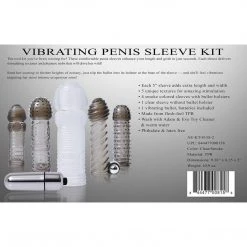 Evolved Novelties INC Adam & Eve Vibrating Cock Sleeve Kit 11 Evolved Novelties INC Adam & Eve Vibrating Cock Sleeve Kit