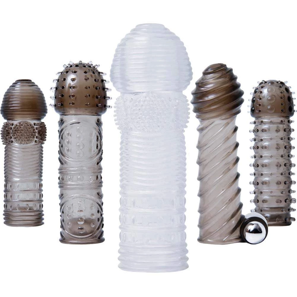 Evolved Novelties INC Adam & Eve Vibrating Cock Sleeve Kit 3 Evolved Novelties INC Adam & Eve Vibrating Cock Sleeve Kit