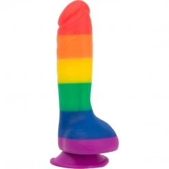 B.M.S. Enterprises Addiction Justin 8 Inch Suction Cup Anal Dildo