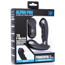 Xr LLC Anal Sex Toys Alpha Pro 7X P-Milker Silicone Prostate Stimulator