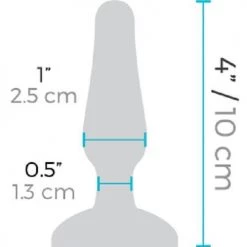 Cotr INC Anal Sex Toys B-Vibe Novice Vibrating Silicone Butt Plug