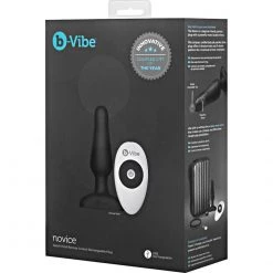 Cotr INC Anal Sex Toys B-Vibe Novice Vibrating Silicone Butt Plug