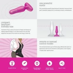 Cotr INC Anal Sex Toys B-Vibe Novice Vibrating Silicone Butt Plug
