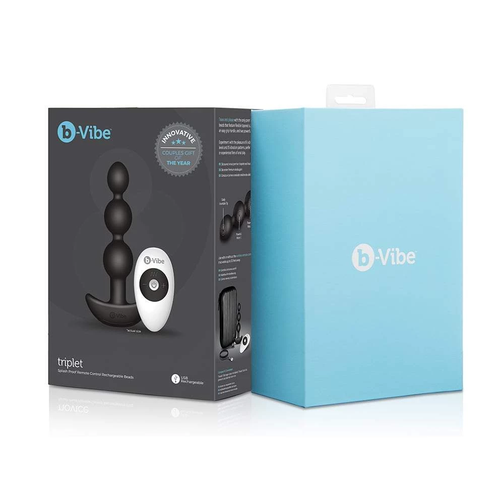 Cotr INC Anal Sex Toys B-Vibe Triplet Remote Control Anal Bead 7 Cotr INC Anal Sex Toys B-Vibe Triplet Remote Control Anal Bead