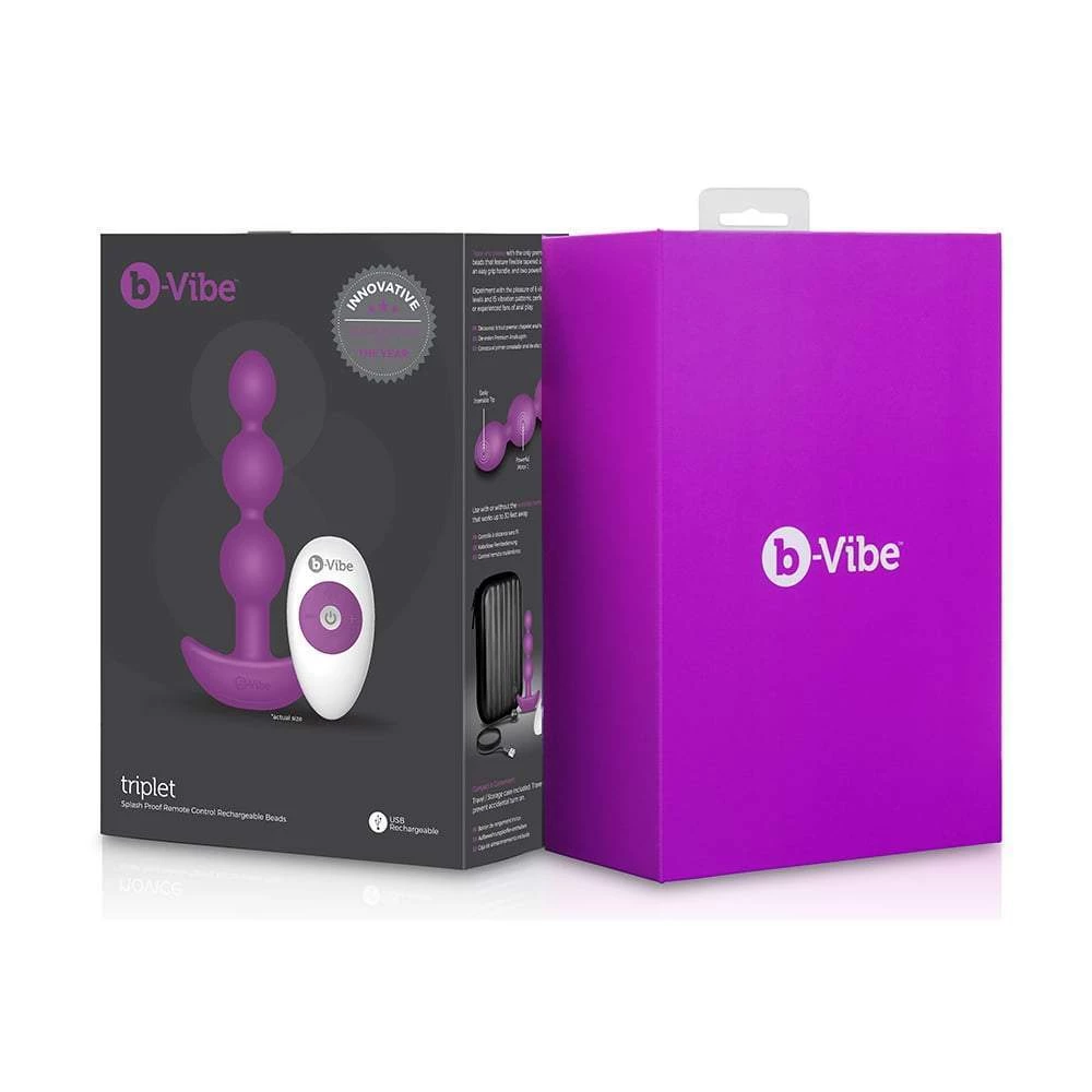 Cotr INC Anal Sex Toys B-Vibe Triplet Remote Control Anal Bead 11 Cotr INC Anal Sex Toys B-Vibe Triplet Remote Control Anal Bead