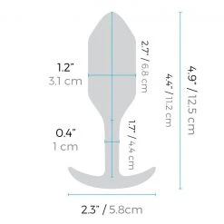 Cotr INC Anal Sex Toys B-Vibe Vibrating Weighted Snug Plug