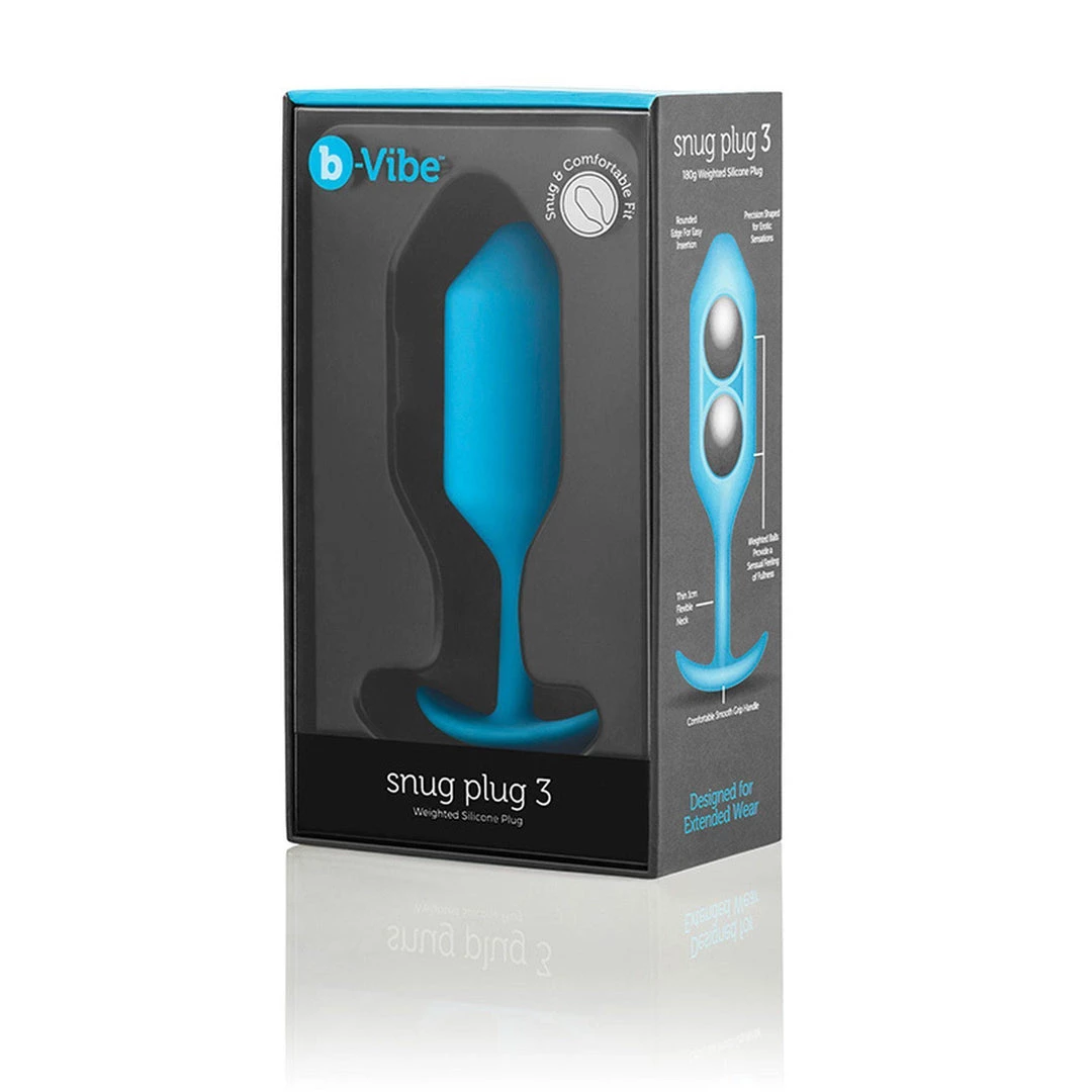 Cotr INC B-Vibe Weighted Snug Plug 3 Anal Sex Toys 14 Cotr INC B-Vibe Weighted Snug Plug 3 Anal Sex Toys