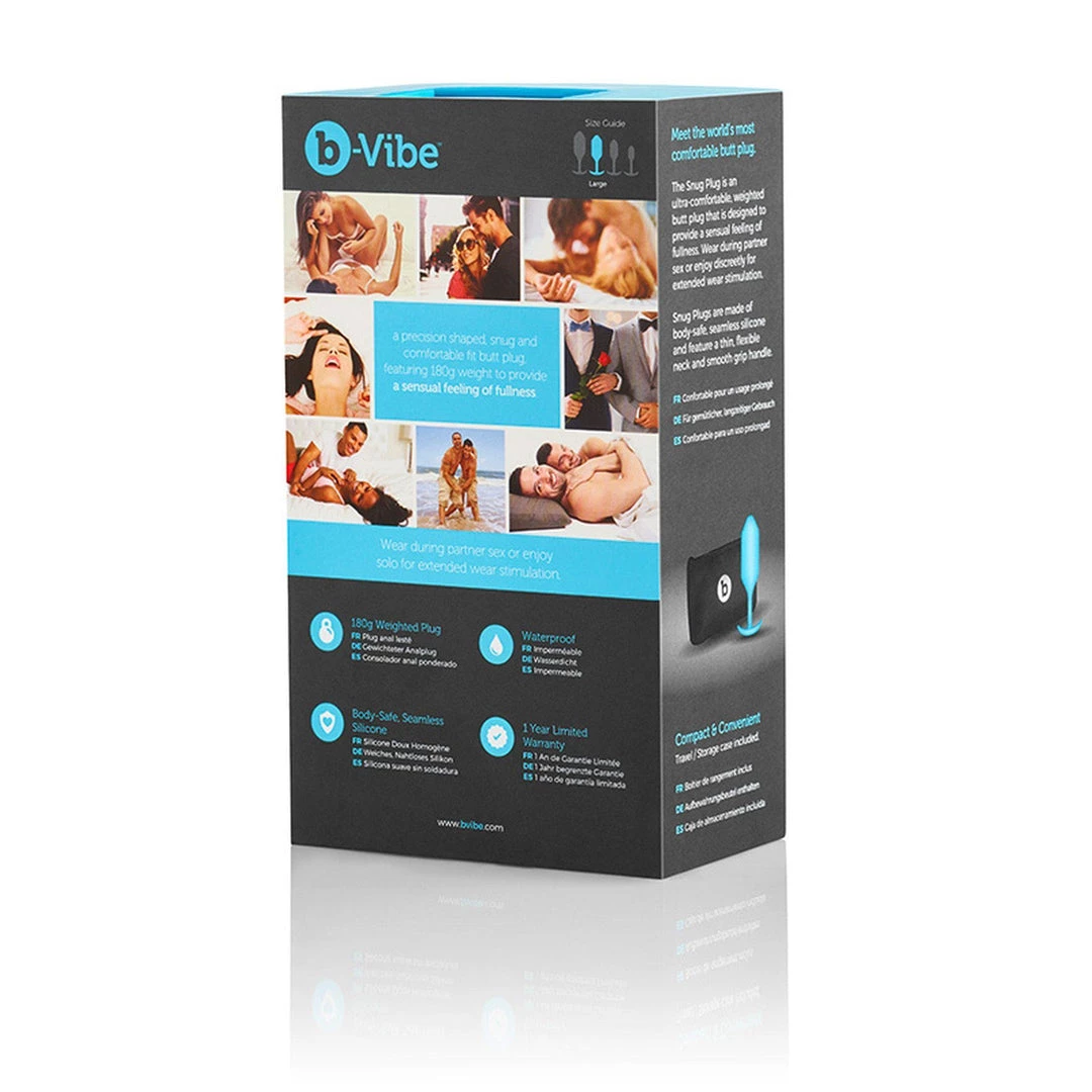 Cotr INC B-Vibe Weighted Snug Plug 3 Anal Sex Toys 15 Cotr INC B-Vibe Weighted Snug Plug 3 Anal Sex Toys