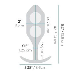 Cotr INC B-Vibe Weighted Snug Plug 5