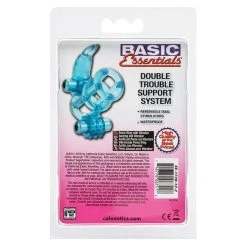 California Exotic Novelties Cock Rings Basic Essentials Vibrating Penis Support Sleeve