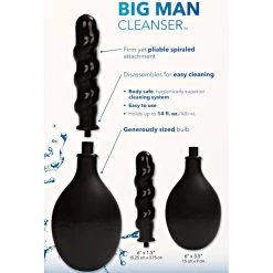 California Exotic Novelties Big Man Anal Douche Anal Sex Toys