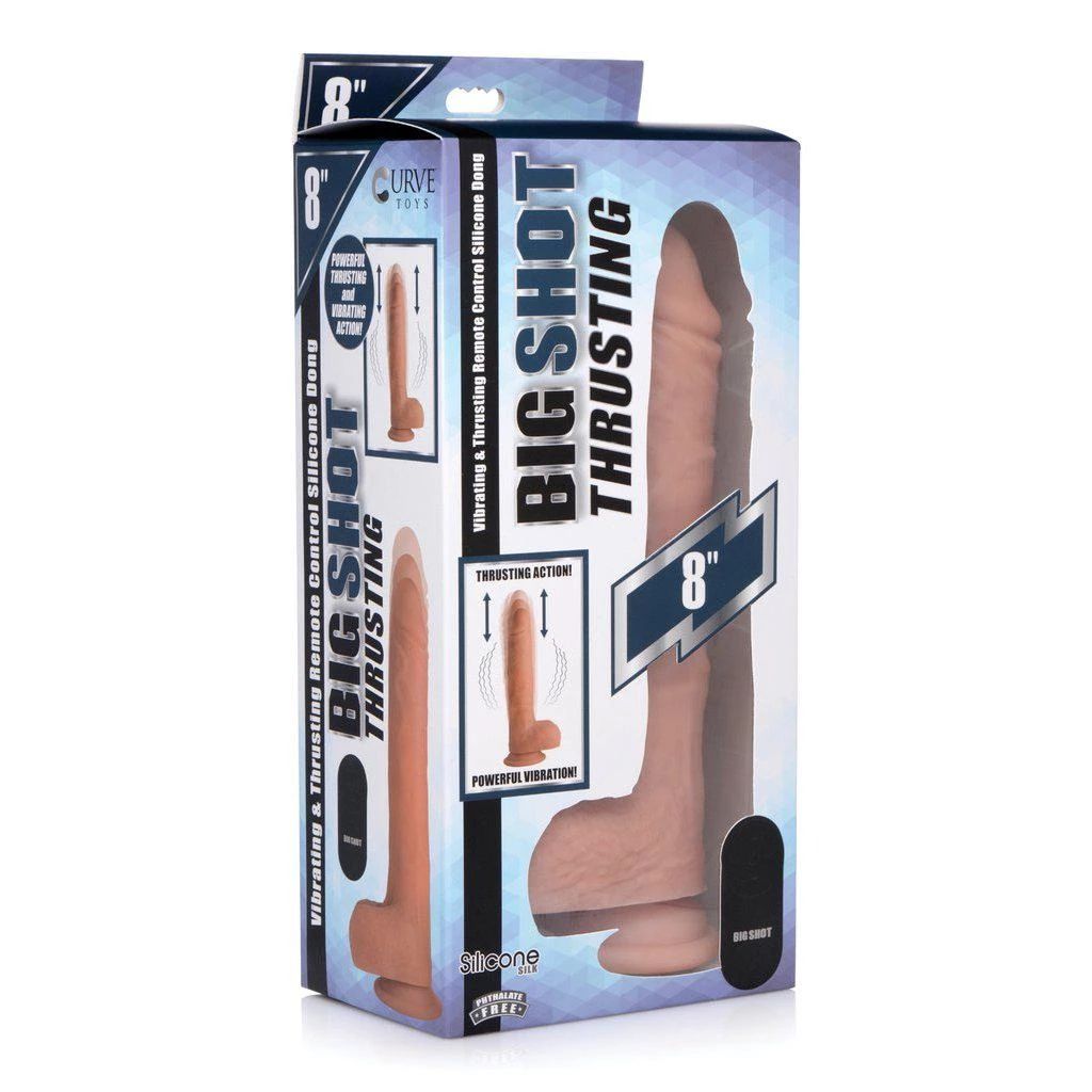 Curve Novelties Big Shot Thrusting Dildo 7 Curve Novelties Big Shot Thrusting Dildo