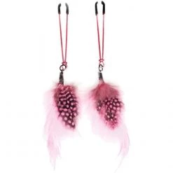 Phs International Bijoux De Nip Colored Feather Nipple Clamps Bondage