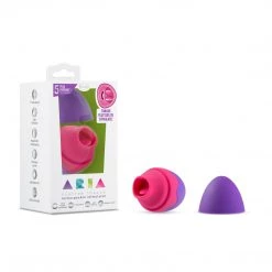 Blush Novelties Blush Aria Flutter Tongue Silicone Clitoral Vibrator Clitoral Stimulators