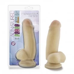 Blush Novelties Blush Au Naturel 7 Inch Fat Boy Dildo Dildos