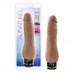 Blush Novelties Dildos Blush Au Naturel Tomas Dual Density 9 Inch Vibrating Dildo