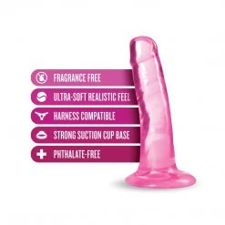 Blush Novelties Dildos Blush B Yours Plus 5.5 Inch Hard N' Happy Dildo