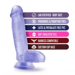 Blush Novelties Blush B Yours Sweet N' Hard 1 Dildo With Suction Cup Dildos