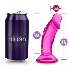 Blush Novelties Dildos Blush B Yours Sweet N' Small 4 Inch Dildo With Suction Cup
