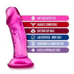 Blush Novelties Dildos Blush B Yours Sweet N' Small 4 Inch Dildo With Suction Cup