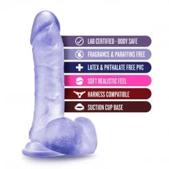 Blush Novelties Blush B Yours Sweet 'n Hard 2 Suction Cup Dildo Dildos