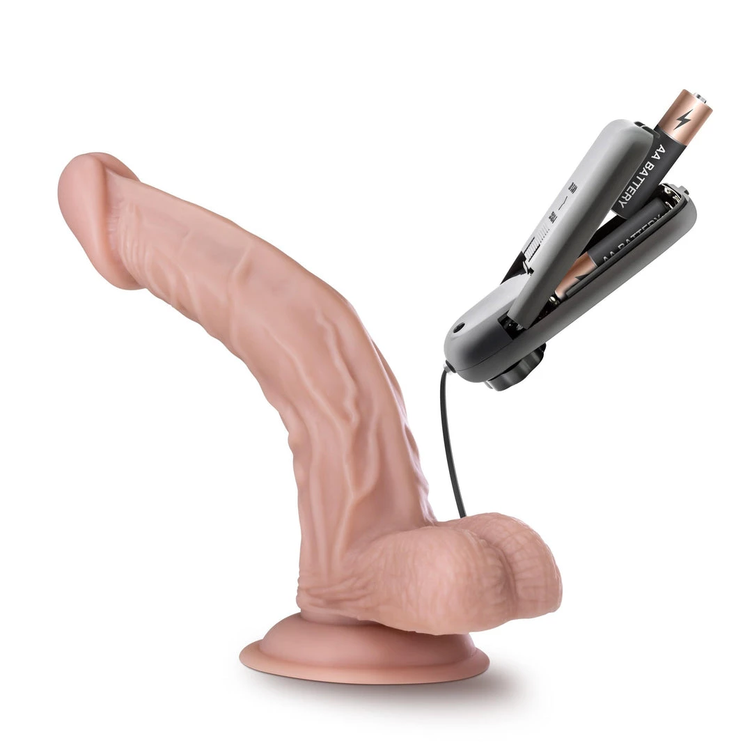 Blush Novelties Dildos Blush Dr. Sean 8 Inch Curved Vibrating Cock 5 Blush Novelties Dildos Blush Dr. Sean 8 Inch Curved Vibrating Cock