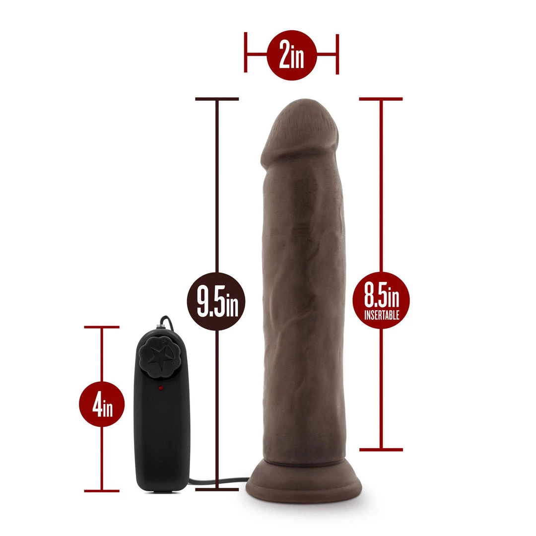 Blush Novelties Blush Dr. Skin 9.5 Inch Vibrating Realistic Suction Cup Dildo 6 Blush Novelties Blush Dr. Skin 9.5 Inch Vibrating Realistic Suction Cup Dildo