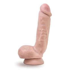 Blush Novelties Blush Dr. Skin Glide 8.5 Inch Self Lubricating Dildo With Balls Dildos