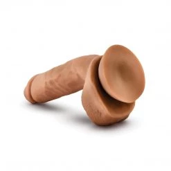 Blush Novelties Blush Dr. Skin Glide 8.5 Inch Self Lubricating Dildo With Balls Dildos