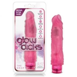 Blush Novelties Blush Glow Dicks 9 Inch The Drop Vibe