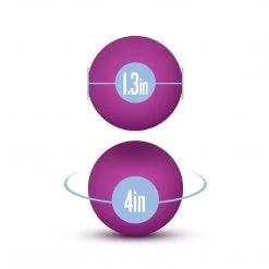 Blush Novelties Blush Luxe Double O Beginner Kegel Balls Ben Wa Balls