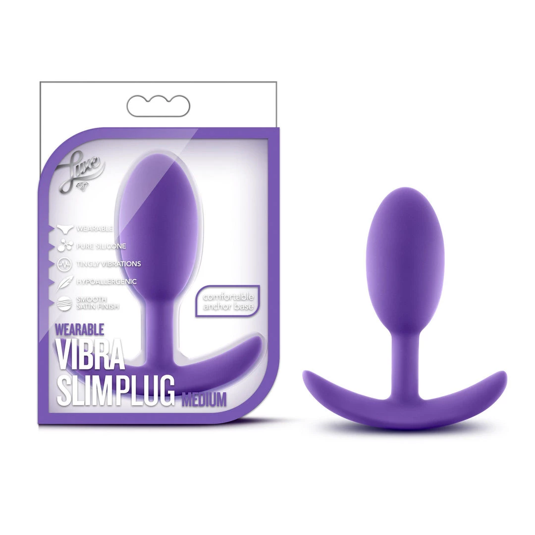 Blush Novelties Anal Sex Toys Blush Luxe Wearable Vibra Slim Plug 18 Blush Novelties Anal Sex Toys Blush Luxe Wearable Vibra Slim Plug