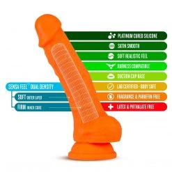 Blush Novelties Dildos Blush Neo Elite Silicone Dual Density Cock