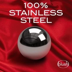 Blush Novelties Blush Noir Stainless Steel Kegel Balls