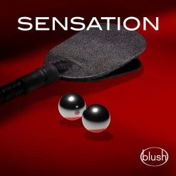 Blush Novelties Blush Noir Stainless Steel Kegel Balls