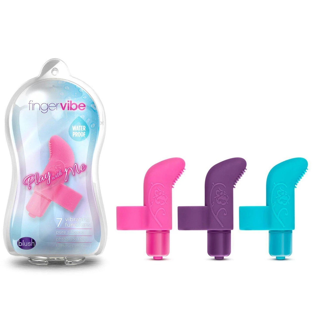 Blush Novelties Finger Vibrators Blush Play With Me Finger Vibe 15 Blush Novelties Finger Vibrators Blush Play With Me Finger Vibe