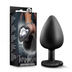 Blush Novelties Anal Sex Toys Blush Temptasia Bling Silicone Plug