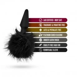 Blush Novelties Blush Temptasia Bunny Tail Pom Plug 14 Blush Novelties Blush Temptasia Bunny Tail Pom Plug