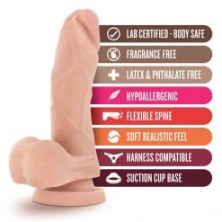 Blush Novelties Dildos Blush X5 Plus 5 Inch Cock With Suction Cup