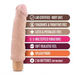 Blush Novelties Blush X5 Plus Hard On Vibrating Dildo Dildos